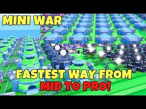 MID Game to PRO Guide! 🚀 Best Factory Production Strategy 🏭💰 | Mini War | ROBLOX