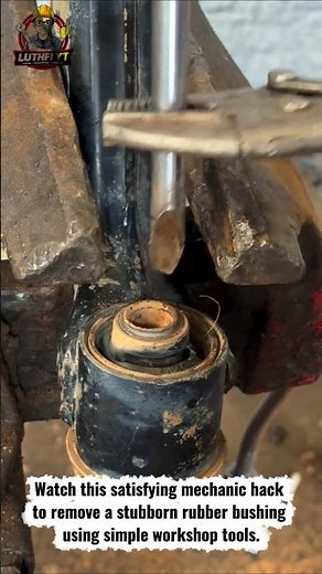 Genius Trick to Remove a Stuck Bushing Without Special Tools