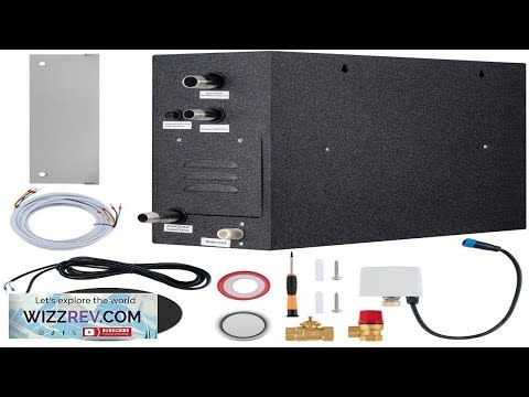 VEVOR 12KW Steam Shower Generator Segmented Heating & Temperature Customization & 24h