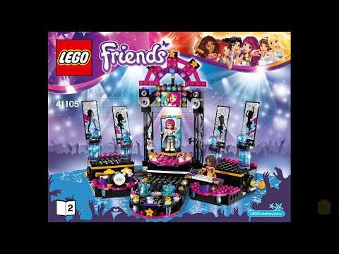 LEGO Friends 41105 - Complete Pop Star Show Stage Instructions! (Booklet 02 of 2)