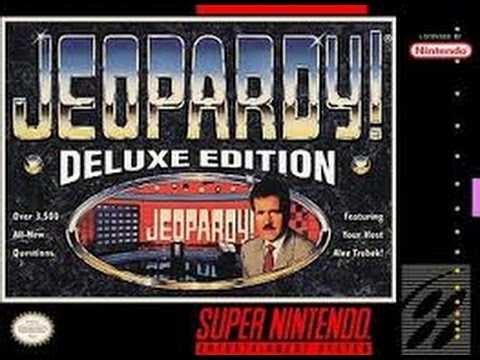 SNES Jeopardy Deluxe Edition ORIGINAL RUN Game #13