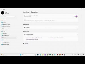 🎮 How to Enable Game Bar on Windows 11