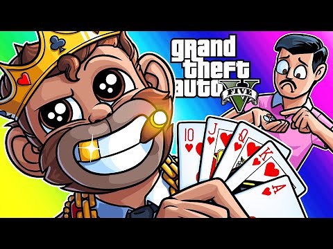 GTA5 Online Funny Moments - Lui's Casino Tour! (Diamond Casino and Resort DLC)