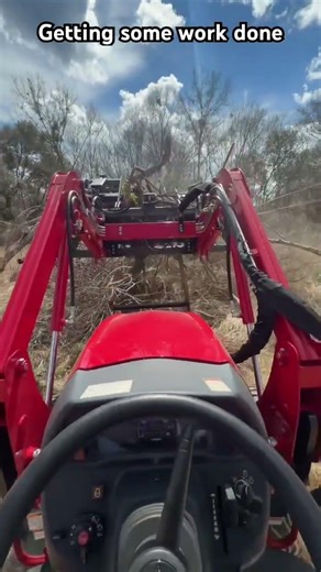 T394 TYM tractor getting some work done! #tym #farmmachinery #farmlife