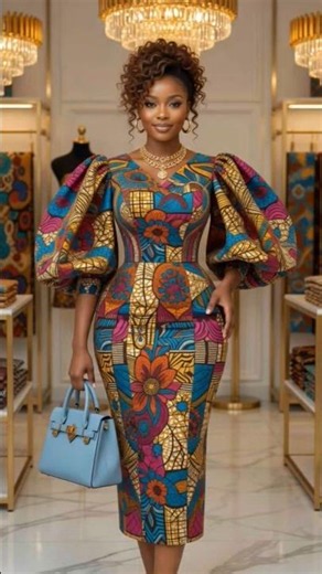 Simple and Classy Gown Styles 💕 #latestafricaprint #fashion #ankarastyles #fashionnovaelites #viral