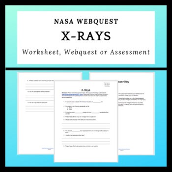 Xrays, Auroras, Supernovas and Energy Assessment, Worksheet or Webquest