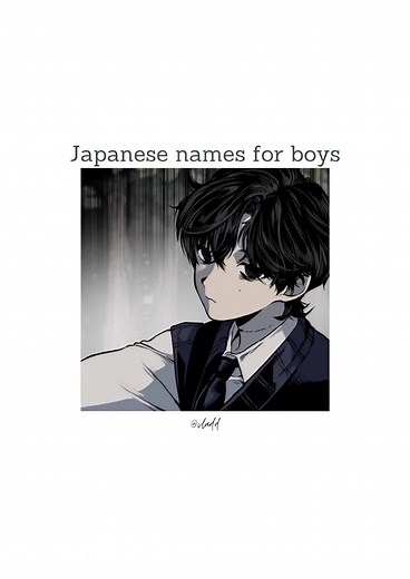 Japanese Name Ideas For Boys - Aesthetic and Meaningful Names