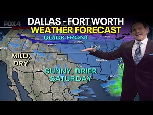 Dallas Weather: Jan. 10 morning forecast update