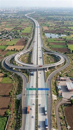 Nagpur mumbai Expressway Interchange amne Maharashtra
