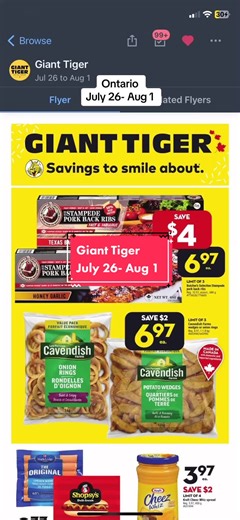 Flyer drop @GiantTigerStore #gianttiger #ontario #groceryshopping #budgeting #savingmoney #affordability #everylittlehelps #comparingprices