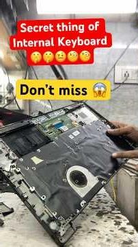 How to change laptop keyboard ✅ #short #shortsvideo #dell #laptoprepair #laptopkeyboard #keyboard