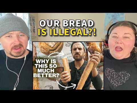 Americans React: How the US Ruined Bread (Europe Does it Better!)