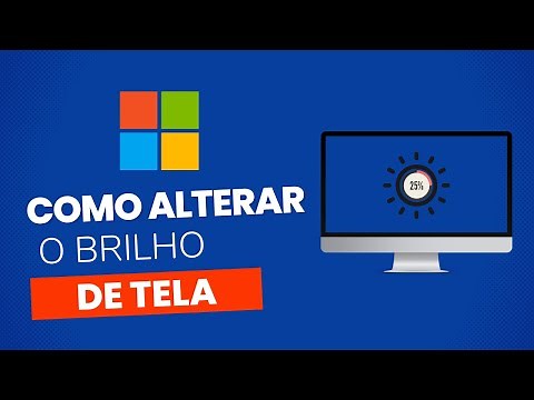 Como ALTERAR O BRILHO DE TELA do COMPUTADOR [Windows 10]