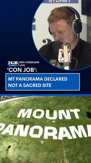 296K views · 6.4K reactions | Plans to make Mount Panorama a ‘sacred site’ have failed. A fringe Aboriginal group lodged the application. But the Federal Government has rejected it. MORE: https://www.2gb.com/con-job-mt-panorama-declared-not-a-sacred-site/ | 2GB Sydney | Facebook