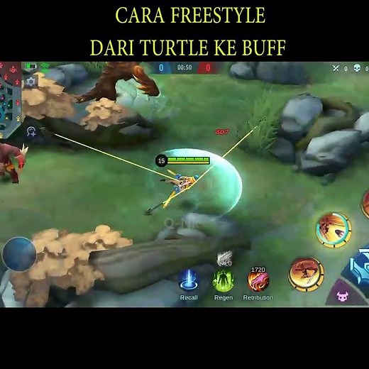 Cara freestyle fanny - 5 kabel dari jungle ke blue buff