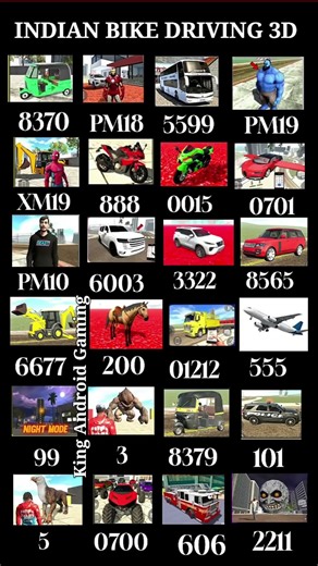 Real code 💥 Indian bike driving 3d all new cheat code update + plugin cheat code