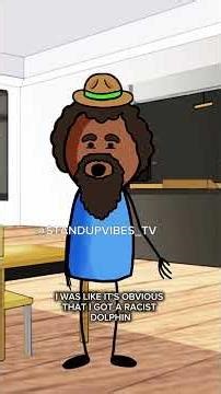 "If you've ever thought that dolphins" #comedy #standupcomedyjokes #funnyjokes