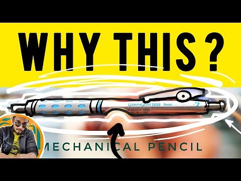 Pentel Graphgear 1000 Drafting Pencil - 0.7 mm / Unboxing + Review