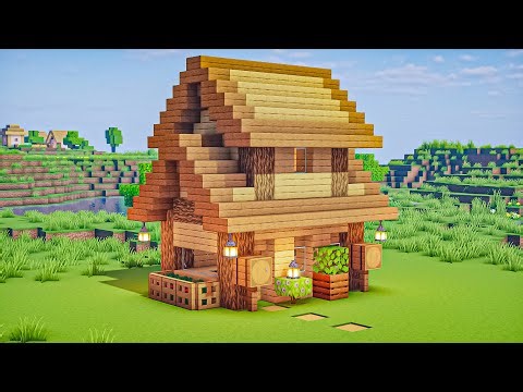 Minecraft: How to Build a Wooden Duplex Home