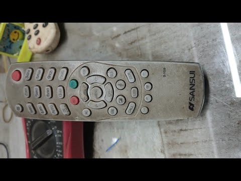 sansui remote repair.