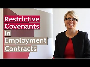 Restrictive Covenants in Employment Contracts Explained