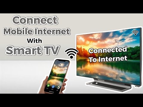 How to Share Mobile Phone Internet With Smart TV | Connect TV to Phone Hotspot