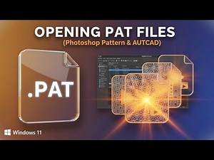 Opening PAT Files (Autodesk AutoCAD)