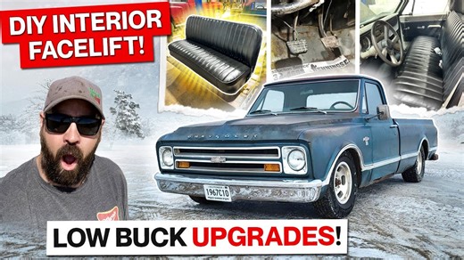 1967 Chevy C10 Transformation! New Interior, Rust Repair and MORE To Make This Cool Old Chevy Better Than It's Been In A Long Time! - BangShift.com