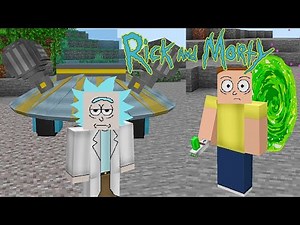 Addon de RICK and MORTY para Minecraft PE