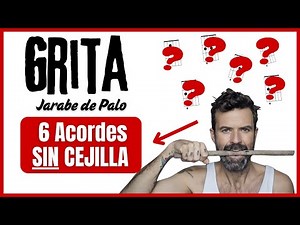 🔴Aprende a tocar y a cantar Grita de Jarabe de Palo / Domina sus 6 Acordes y este Ritmo