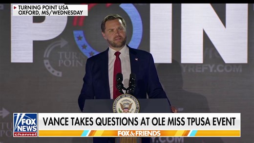 JD Vance takes questions from students at TPUSA event