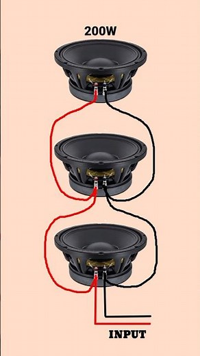 Speaker Parallel Wiring | Easy Connection Tutorial #shorts #electrical #speaker #amplifier