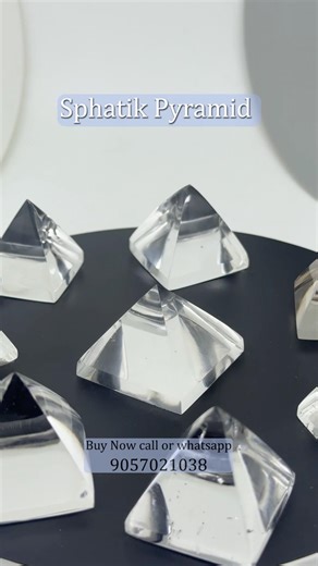 BUY Natural Sphatik Pyramid ONLINE Now, 3 February 2026