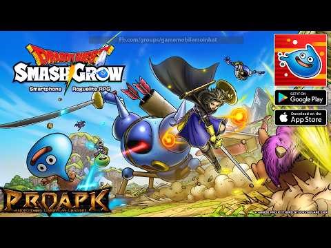 DRAGON QUEST Smash/Grow Gameplay Android / iOS (Official Launch)