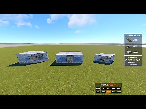 RUST | Pixel Gap Unlootable Foundations For All Foundation Combinations