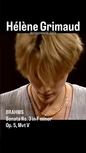 Brahms Sonata No. 3 Mvt V #piano #pianomusic #classicalmusic #classicalpiano #brahms #pianosonatas