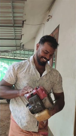 grass cutting machine engane from scrap