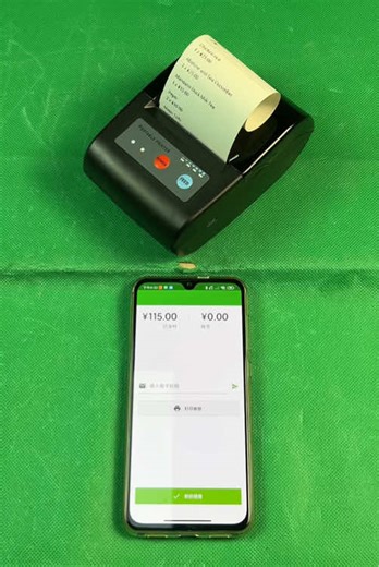 Ultra-portable receipt thermal printer！#pos #thermal #printer #factory #Unboxing