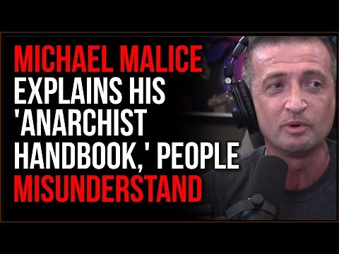 Michael Malice Explains His 'Anarchist Handbook' And The Meaning Of Anarchy, EVERYONE Misunderstands