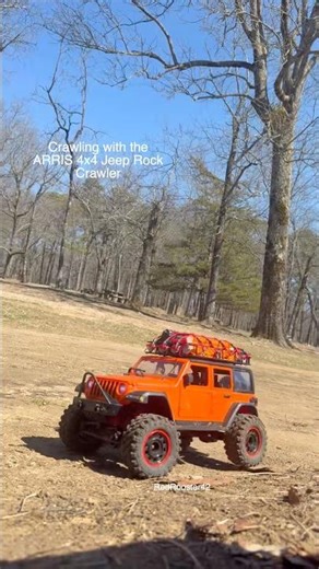 Crawling on the mountain with the ARRIS 1/12th scale 4x4 Jeep Crawler | RC Vehicles 7 #rcjeep #fyp