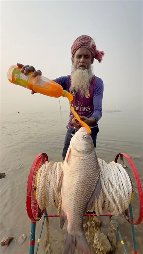4kg fish bait throwing for shark catching in river -6 #fishinglife #fishing