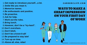 20 Tips To Overcome Challenges of First Day at Work - CareerCliff