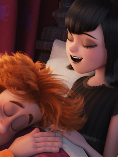 Pregnancy is hard, even when you’re a vampire. HOTEL TRANSYLVANIA 2 is now playing on Netflix #hoteltransylvania #pregnancy