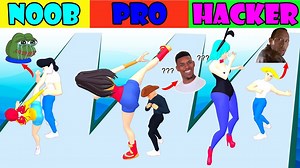 47K views · 422 reactions | NOOB vs PRO vs HACKER in Girls Attack...