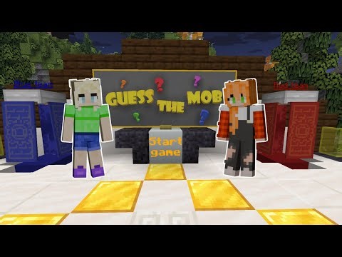 Minecraft Minigames: Guess The Mob w/ Nettey Games