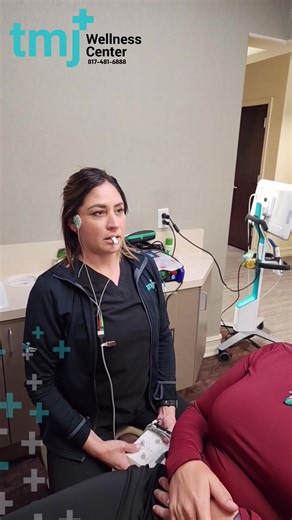 Relax your way to relief from TMD 💆‍♀️✨ Using Muscle Relaxation Therapy and gentle TENS therapy, we help calm hyperactive muscles that contribute to jaw pain and tension headaches. Say goodbye to muscle fatigue and hello to balance! #MondayMotivation #TMJPlus #DrCoats Call for more info: 817-481-6888 📞