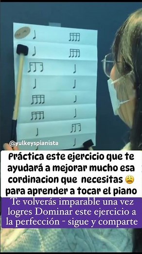 Solfeo rítmico 😨🔥 #solfeggio #solfeo #musicos #aprendemusica #aulamusical #pianotutorial
