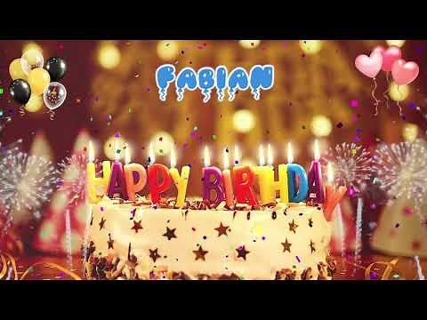 FABIAN Birthday Song – Happy Birthday Fabian