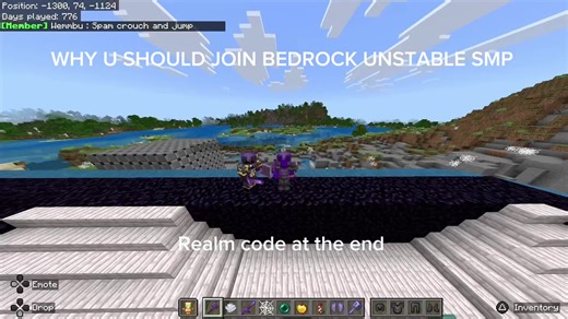JOIN NOW!!!#fyp #viral #bedrock #javapvp #50playerrealmsoon @️ | Bedrock Servers