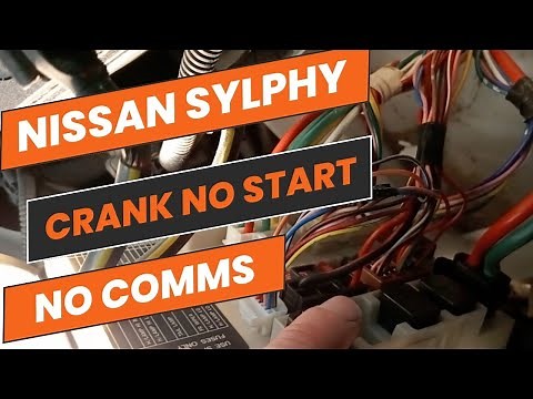 Nissan Bluebird Sylphy Not Starting (No Can Bus Communication)